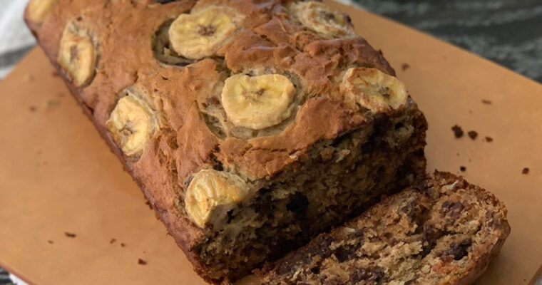 Chocolate Pecan Banana Bread