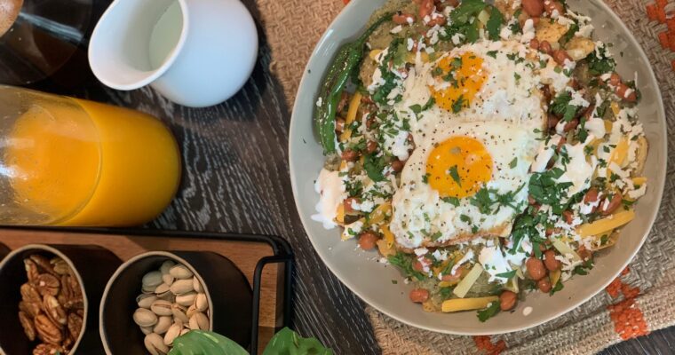 Spicy San Diego Chilaquiles