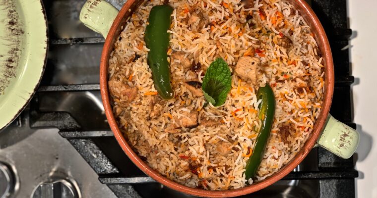 20 minute Pilau Biryani