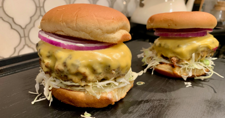 Juicy Lahori Beef Burger