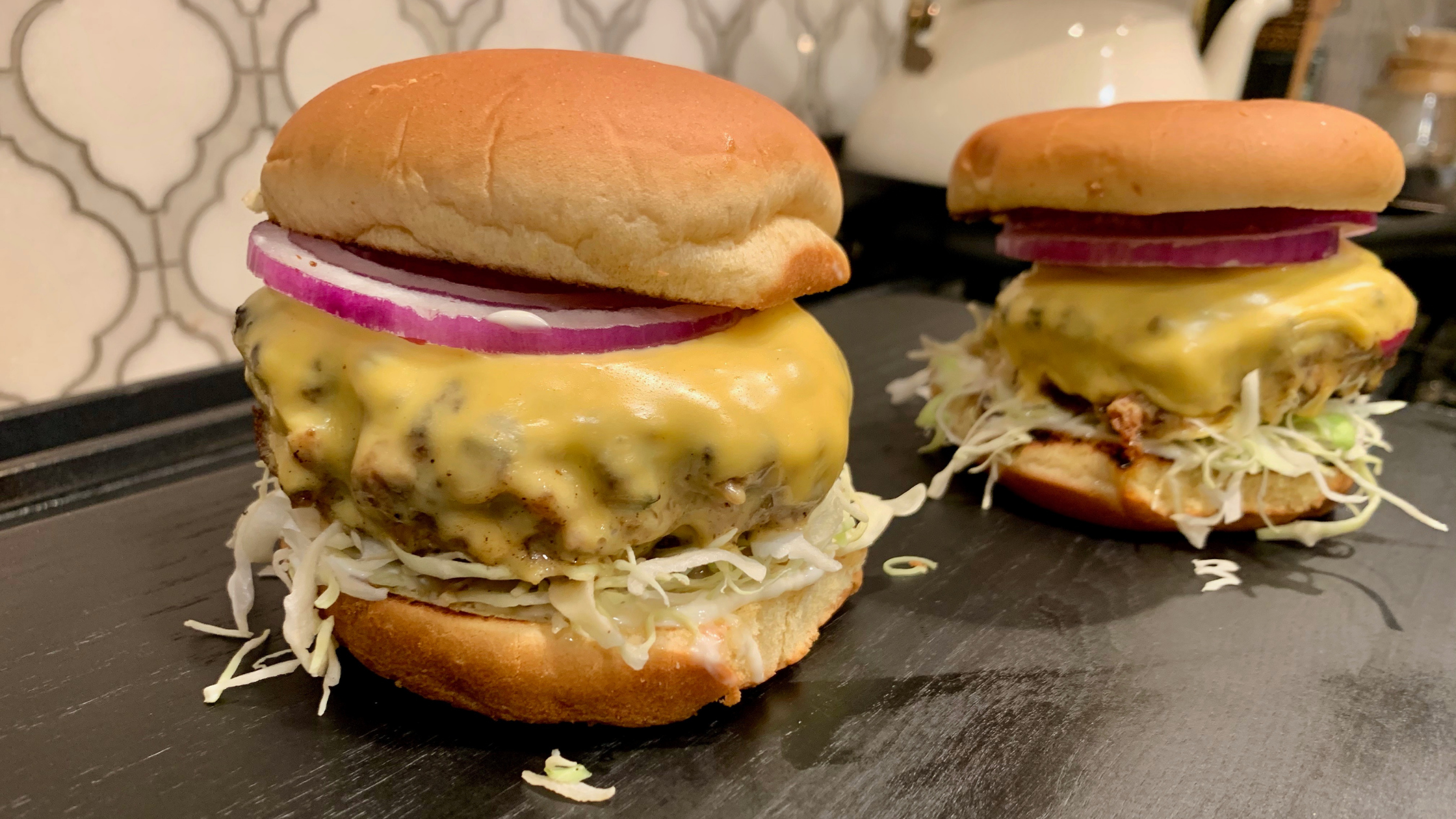 Juicy Lahori Beef Burger